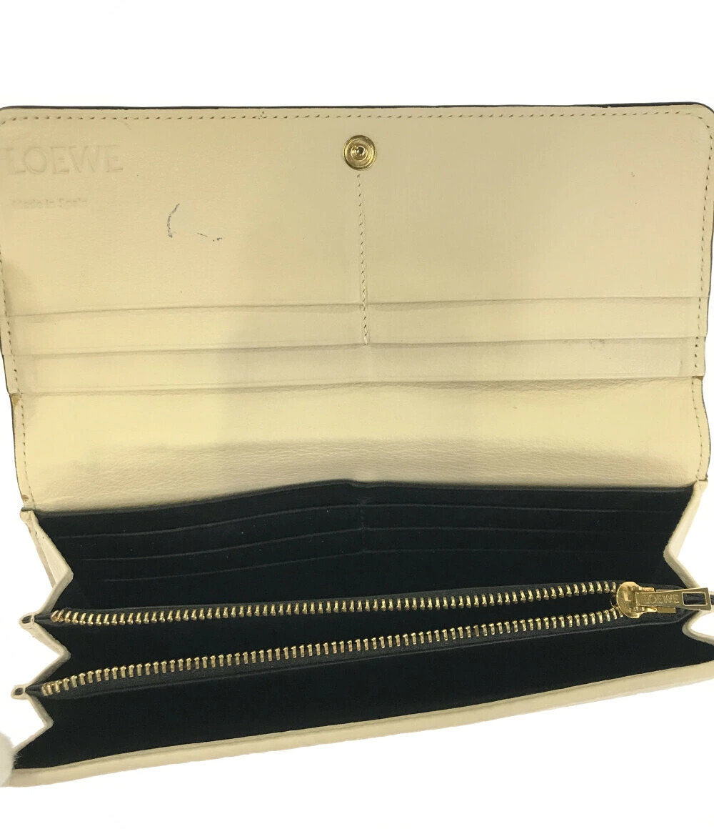 Loewe Wallet Long Repeat Black